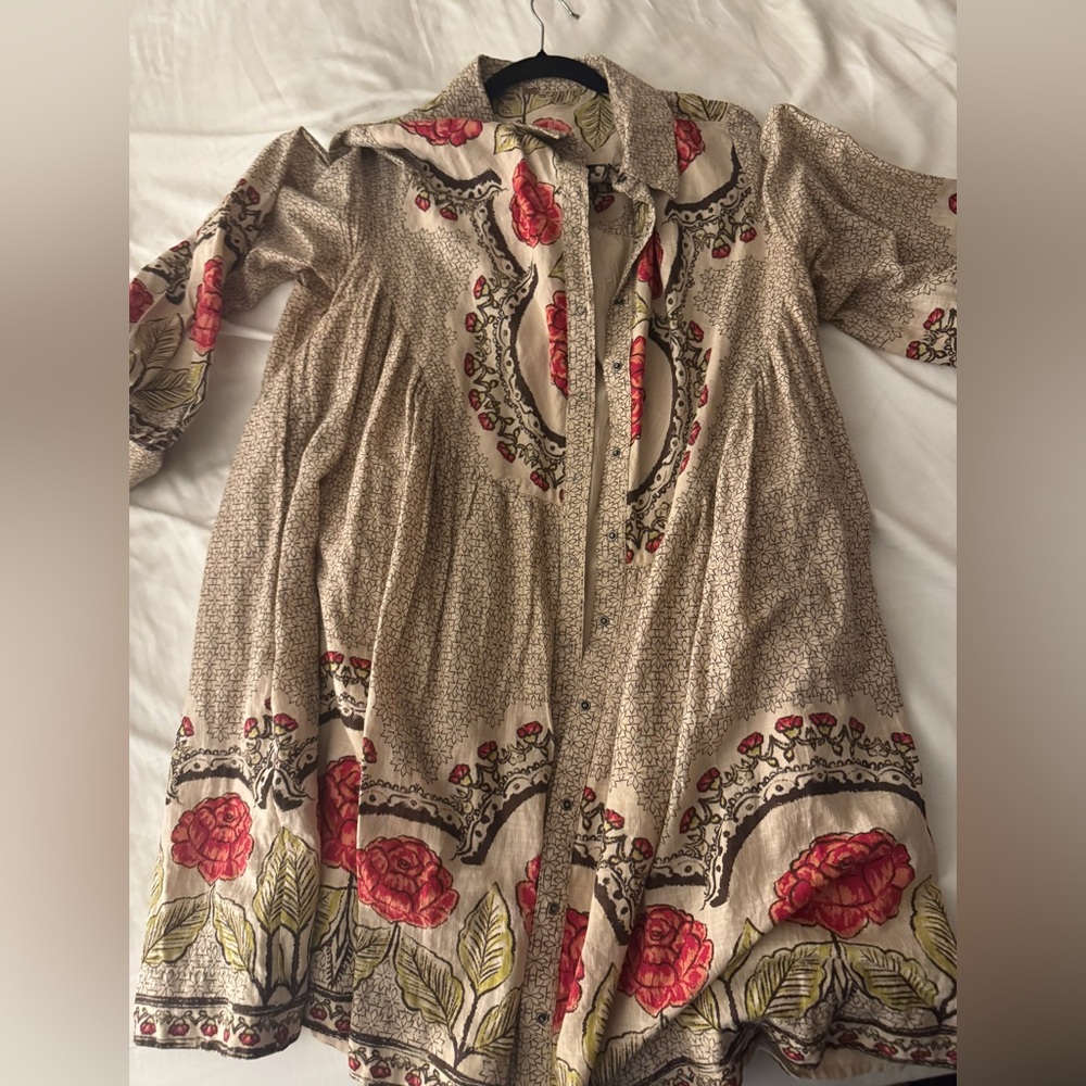 Free People Smell the Roses Mini Dress